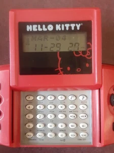 Sanrio Hello Kitty Electronic Digital Clock Messenger Calendar Calculator Alarm - Picture 1 of 5