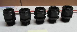 Lot of 5 Heyco 3234 LTF 3/4 NPT Black Liquid Tight Fitting NO NUT - Picture 1 of 6