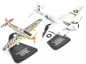 JI.61 Hien - dh. Mosquito Duelling Fighters 1/72 Atlas 3909008 two model set - Picture 1 of 5