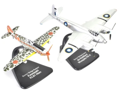 JI.61 Hien - dh. Mosquito Duelling Fighters 1/72 Atlas 3909008 two model set - Image 1 of 4