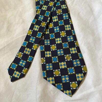 EMILIO Pucci 领带男式丝绸领带 Firenze Classicore Preppy — 第 1/4 张图片