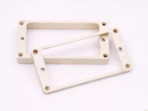 Juego de anillos de montaje Humbucker M69' envejecidos cabina ""Blanco vintage"" se adapta a guitarras Gibson® - Imagen 1 de 6