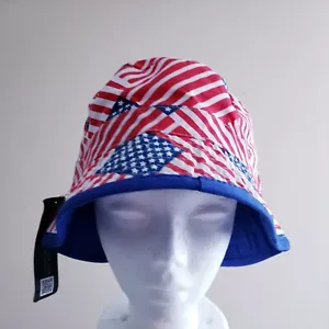 Unisex American Flag Bucket hat / One size - Picture 1 of 7