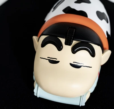 Leto Bluetooth Mouse Wireless Mouse Crayon Shin-Chan 3D Figure - 2 - Image 1 of 4