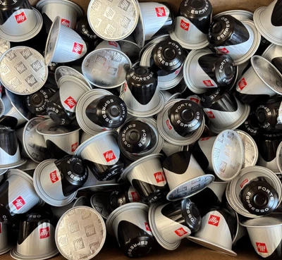 illy Forte Extra Bold Roast Espresso Pods Nespresso Original Line 100ct *LOOSE*