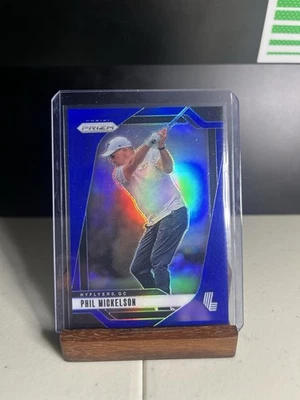 Golf Panini Prizm LIV 2025 - Phil Mickelson Blue Prizm/99 Foto 1 de 2