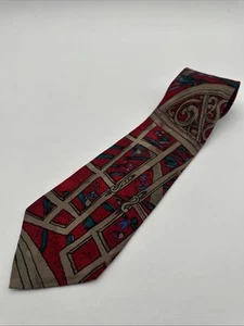 The Beatles Strawberry Fields Forever 1967 Silk Dress Tie 57” Apple Corps Ltd - Picture 1 of 7