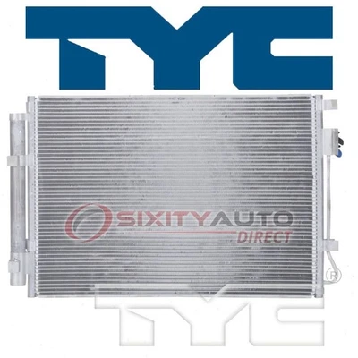TYC AC Condenser for 2014-2016 Hyundai Veloster AC Air Conditioning Heating xh Foto 1 de 4