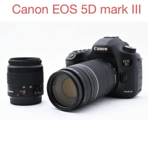 Canon EOS 5D Mark III Digitale Spiegelreflexkamera mit 35-80 mm, 75-300 mm... - Bild 1 von 9