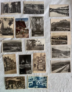 20 RPPC Postkarten Lot Deutschland Norwegen Frankreich Europa Österreich Vintage Architektur - Bild 1 von 7