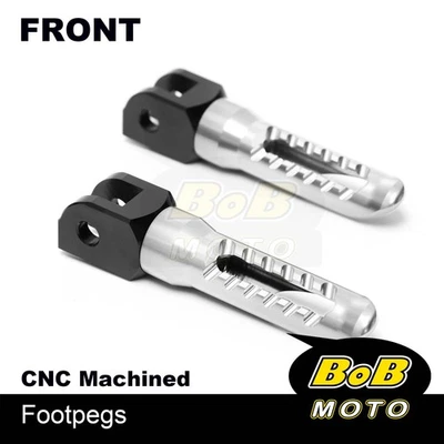 BOB 数控前骑手脚钉钛适用于铃木 GSX-S1000 15 16 17 18 19 20 — 第 1/4 张图片