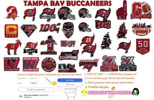 Tampa Bay Buccaneers NFL Football Patches Iron,Sew(Select options)✈Thai by USPS - Picture 1 of 47