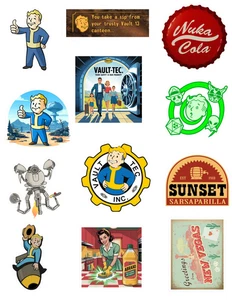 Pack de pegatinas de videojuegos Fallout - Imagen 1 de 1