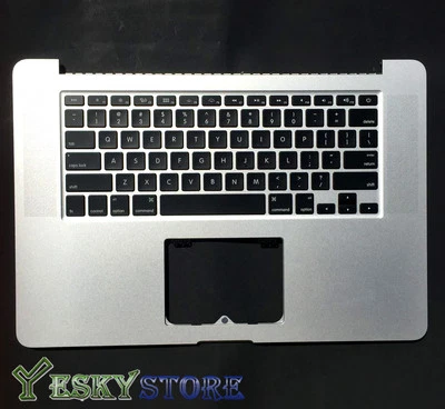 Neu Macbook Pro Retina 15" A1398 2013 Top Case Handauflage mit Tastatur Hintergrundbeleuchtung - Bild 1 von 2