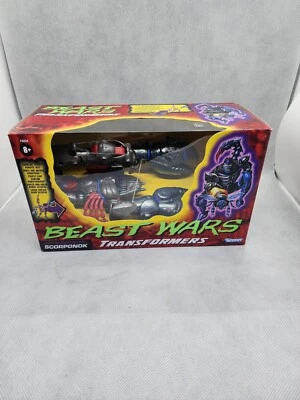 BEAST WARS TRANSFORMERS REISSUE VINTAGE SCORPONOK Figure Toy Kenner Exclus. New - Image 1 of 4