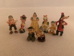 Disneykins Mini Figures x 8 Vintage Marx Handpainted - Picture 1 of 2