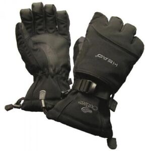  New Head Outlast Waterproof Ski Snowboard Gloves with heat pack pocket