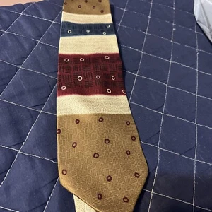 Pattinni Men’s Neckties Multicolored Striped Design Unique - Picture 1 of 5