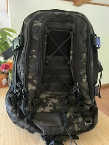 tactical camo backpack expandable large size - Picture 1 of 7