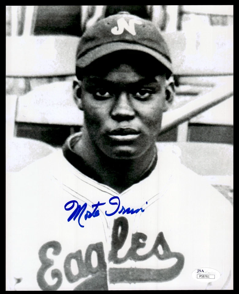 MONTE IRVIN SIGNED 8X10 PHOTO - JSA COA - NEWARK EAGLES - Image 1 of 1