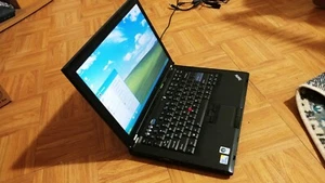 IBM Lenovo Thinkpad T400 Laptop Windows XP Pro SP3 120GB SSD 4GB Ram DVD - Bild 1 von 12