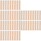  300 pcs Rustic Wooden Clips Nonslip Laundry Fixing Clips Traceless Clothespins