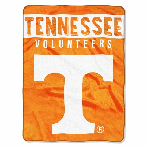 Tennessee Volunteers - NCAA - Plush Raschel Blanket- Volunteers Throw Blanket Cover