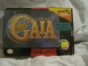 Illusion of Gaia-Super Nintendo SNES~solo inserto y caja~LBDEM - Imagen 1 de 9