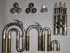 King 1124 Silver Marching Baritone Replacement Parts - Picture 1 of 21
