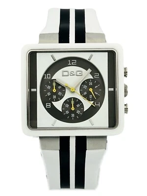 D&G Dolce and Gabbana DW0066 Creme Multifunction Unisex Watch — 第 1/4 张图片