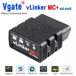 Vgate vLinker MC+ ELM327 OBD2 Car Scanner for IOS /Android,BimmerCode ,FORScan