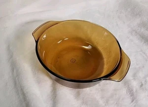 Anchor Hocking 1 qt Auflaufform ohne Deckel Vintage Bernstein #436 - Bild 1 von 9