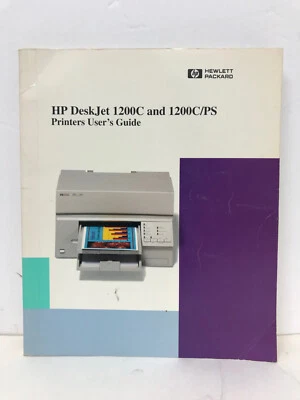 HP DESKJET 1200C AND 1200C/PS PRINTERS USER'S GUIDE C1676-90041 - Image 1 of 3