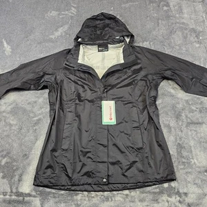 Marmot PreCip Eco rain Jacket womens XL Black Waterproof breathable outdoor New - Picture 1 of 17