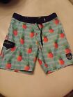 Maui and Sons Boardshorts Pants Summer Men's Size see pic Blue Orange Pinepel