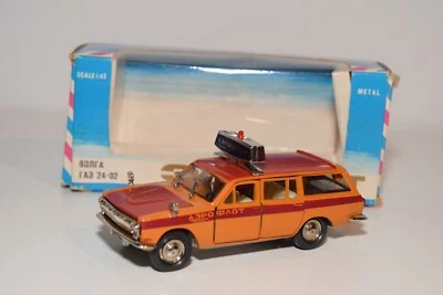 A90 1:43 RUSSIAN NOVOEXPORT CCCP USSR VOLGA BONRA TA3 24-02 AEROFLOT MIB - Bild 1 von 4