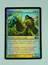 Knight Exemplar FOIL - White Rare Creature - NM —  Magic 2011 MTG