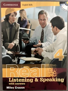 Cambridge Real Listening & Speaking 4 (with answers & 2 CDs) by Miles Craven - Picture 1 of 15