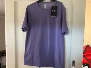 Under Armour Rush Damen Lila Sport T-Shirt Gr. L 14 UVP 57,99£ - Bild 1 von 2