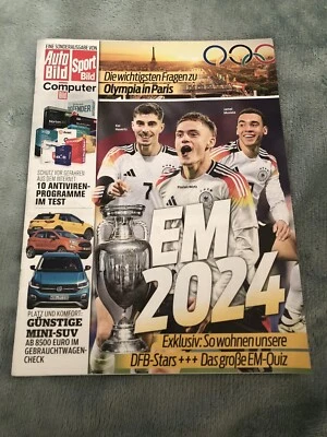 Sport Bild  / Computer Bild - Sonderheft EM 2024 - NEU & UNGELESEN - Bild 1 von 4