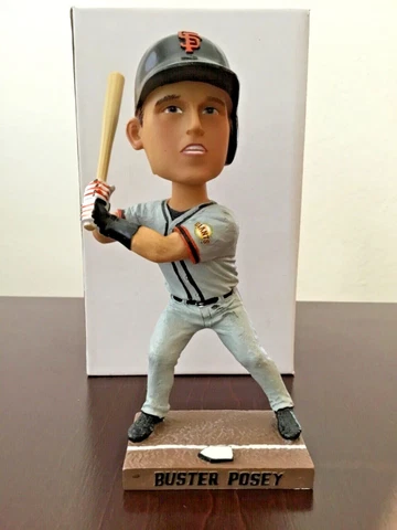 SF GIANTS BUSTER POSEY MLB 2012 Jr. GIANTS STRETCH DRIVE BOBBLEHEAD BRAND NEW Cover