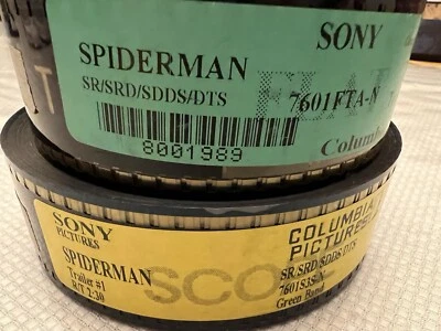35mm Film trailer  SPIDER-MAN Teaser Trailer & first Trailer TWIN TOWERS *RARE* - Image 1 of 4