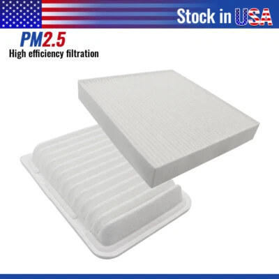 Juego de filtro de aire motor + cabina 87139-07010 para Toyota Corolla 2009-2019 L4 1,8 L Foto 1 de 4