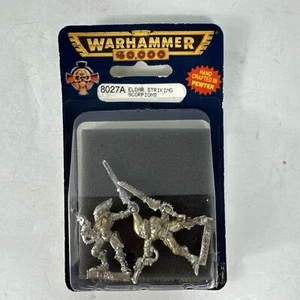 Warhammer 40K ELDAR STRIKING SCORPIONS citadel 90s 8027A - Picture 1 of 3