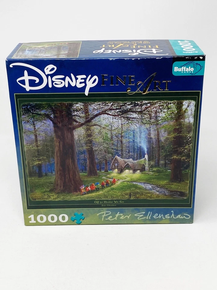 Rompecabezas Disney Blancanieves siete enanitos bellas artes 1000 piezas Peter Ellenshaw NUEVO Foto 1 de 4