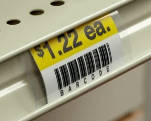 250-Gondel Regal Einsatzstreifen 2 Zoll x 1,25 Zoll - Gondel Chips-Ticket Zierleiste - Bild 1 von 2