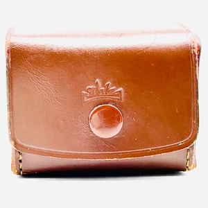 Estuche de cuero vintage con lente y capucha Walz - Imagen 1 de 8