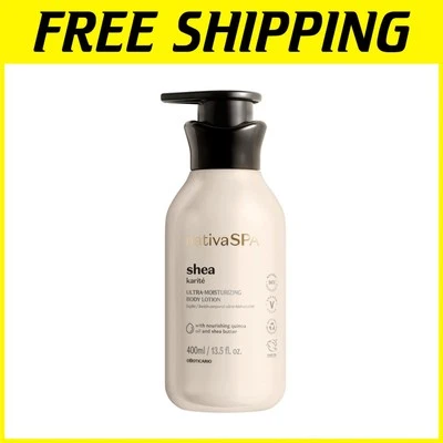 Lightweight Shea Moisturizing Body Lotion with Quinoa for Skin Freshness 400ml - Image 1 of 4