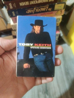 Upstairs Downtown [Single] by Toby Keith (Cassette, Nov-1994, Polydor) - Image 1 of 4