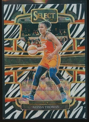 Alyssa Thomas 2024 Panini Select WNBA Concourse Zebra Prizm #2 - Image 1 of 2